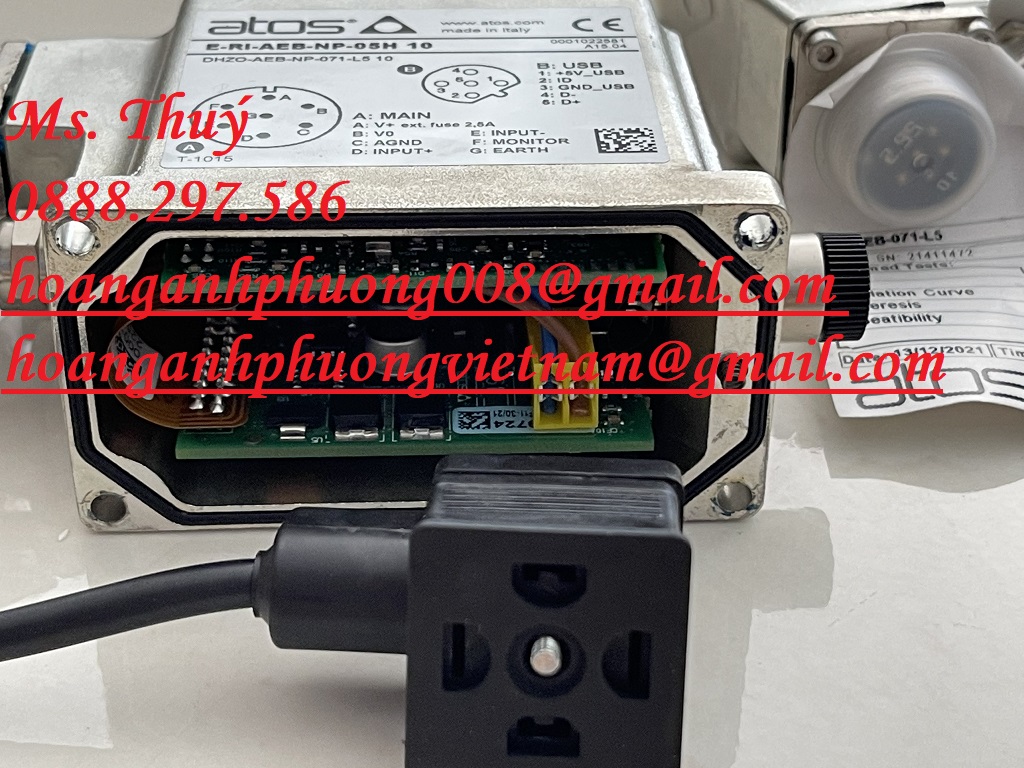 Van thuỷ lực ATOS E-RI-AEB-NP-05H 10 - Hàng mới - Giá tốt