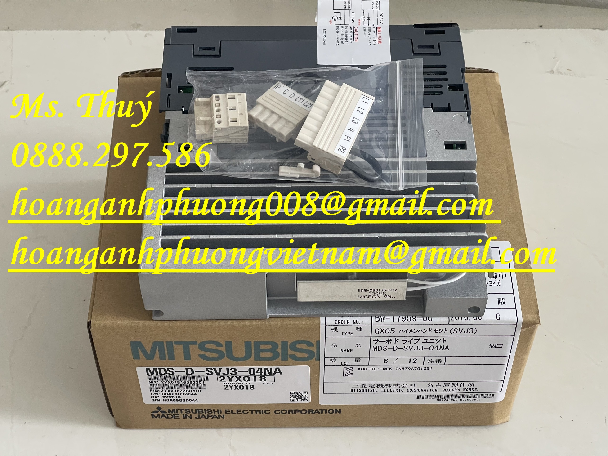 Mitsubishi giá tốt - Bộ điều khiển MDS-D-SVJ3-04NA - Bình Dương