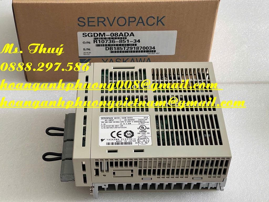 Bộ điều khiển SGDM-08ADA - Hàng Yaskawa chất lượng