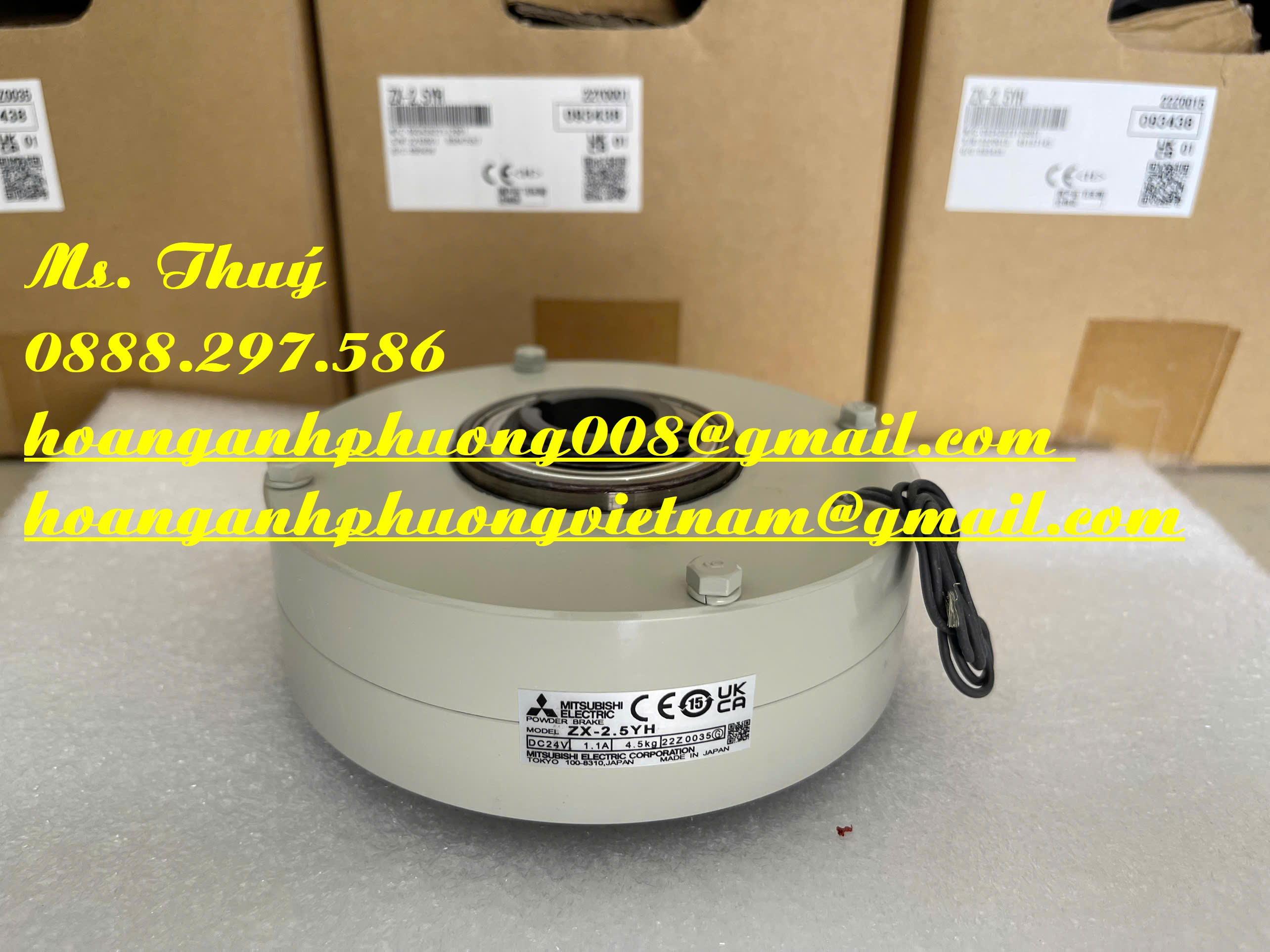 Phân phối chính hãng - Thắng từ ZX-2.5YH Mitsubishi - Japan