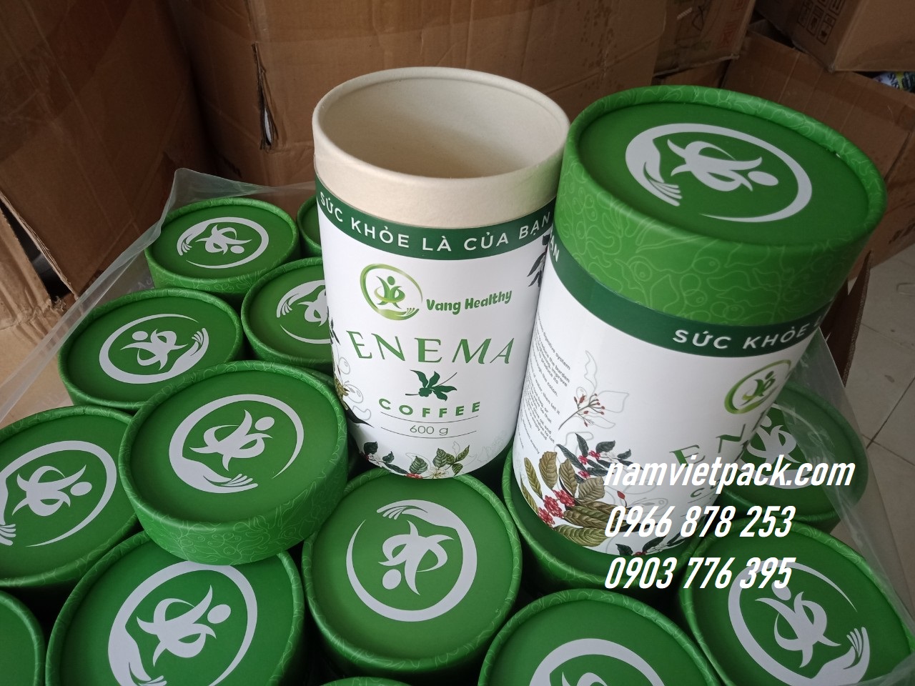 Sản xuất lon giấy, gia công lon giấy giá rẻ tại TPHCM