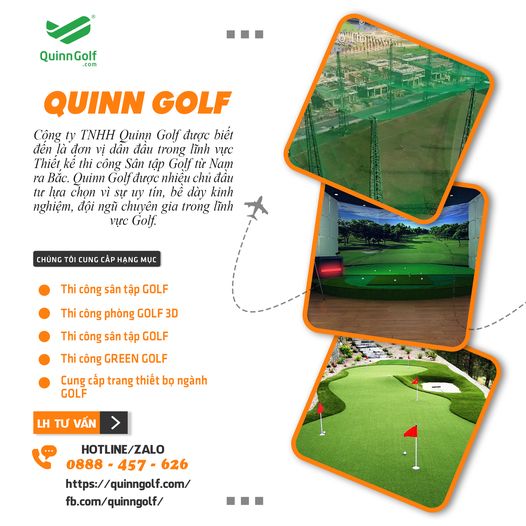 Chuyên thiết kế, thi công sân thể thao, sân tập golf