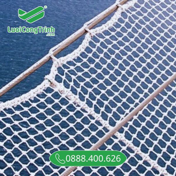 Lưới an toàn dù trắng - giá tận gốc từ nhà máy