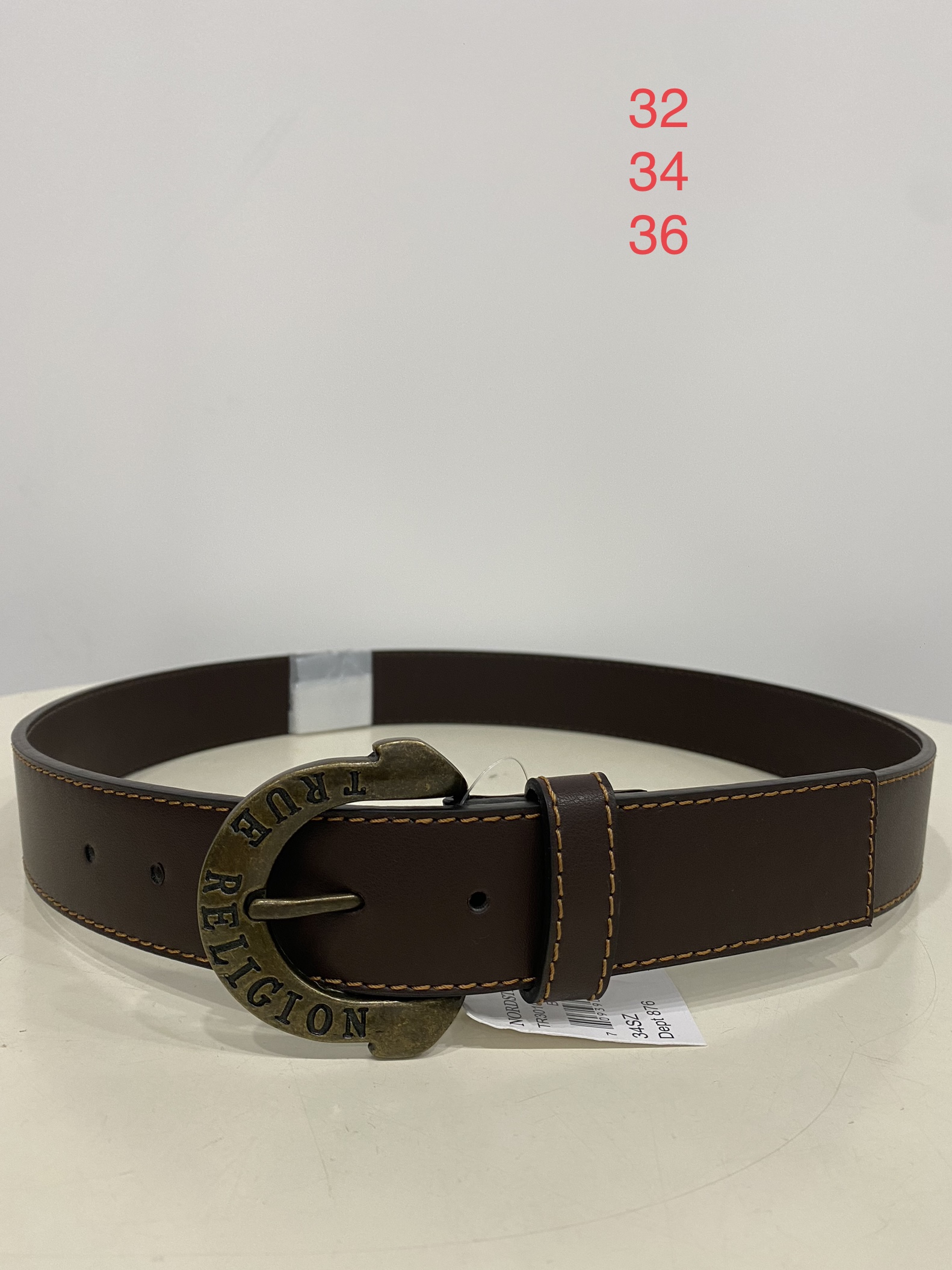 Thắt lưng địa TRUE RELIGION chính hãng nhập Mỹ