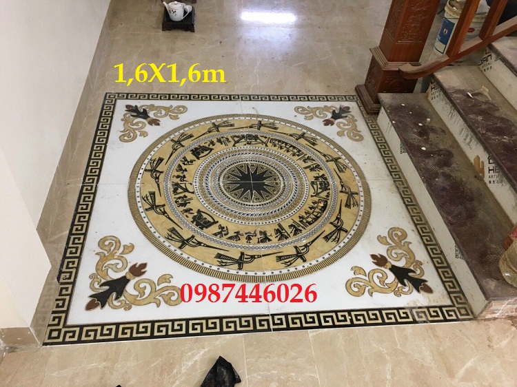 Gạch nền thảm vuông 1m6 HP07522