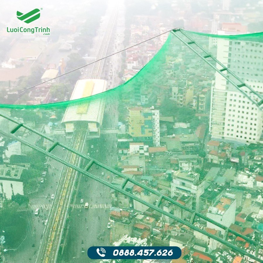 Lưới an toàn chống rơi polyester