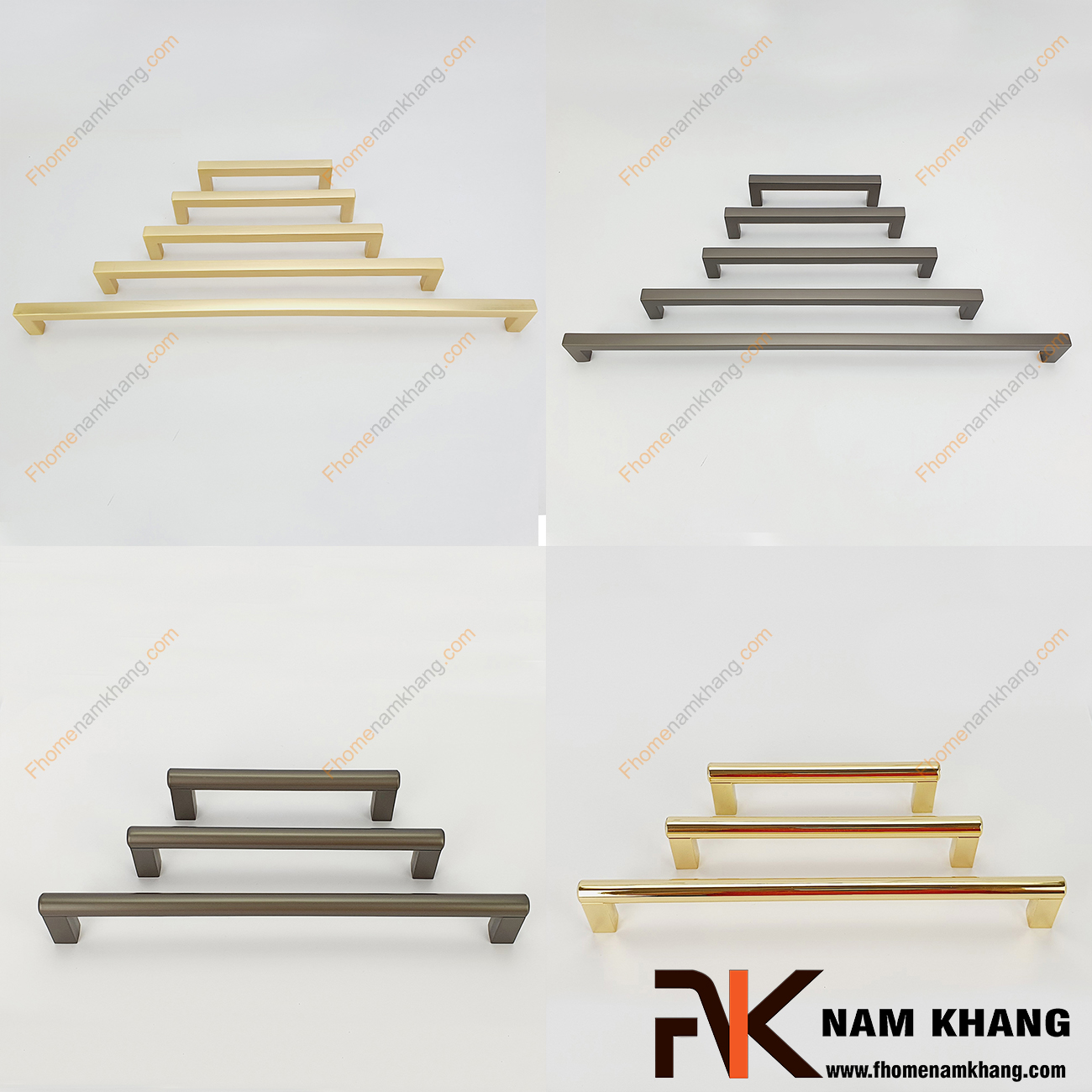 Thiết kế tay nắm tủ đẹp, hiện đại NK423