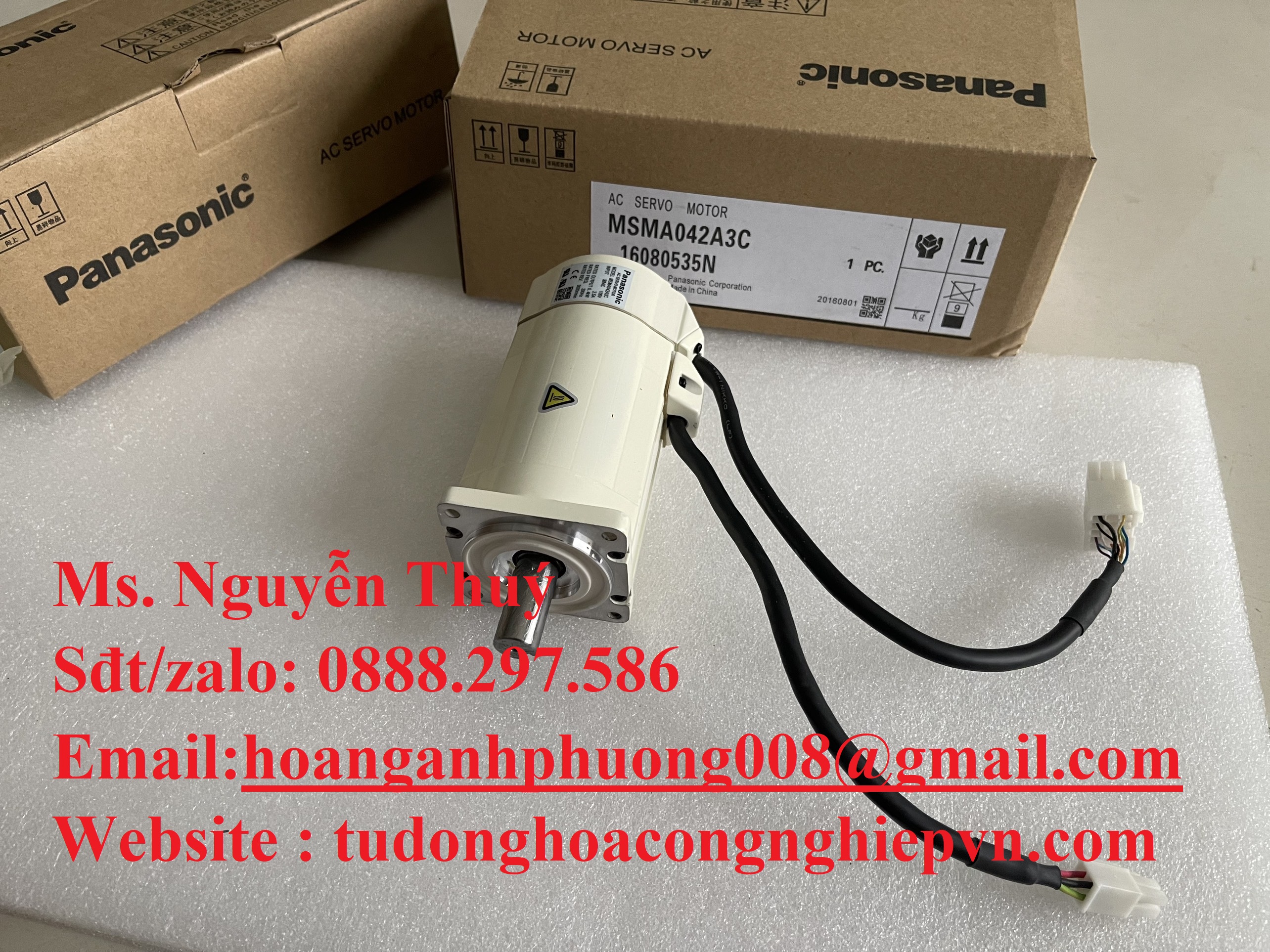 Ac Servo Motor MSMA042A3C Panasonic - Nhập khẩu - Bình Dương