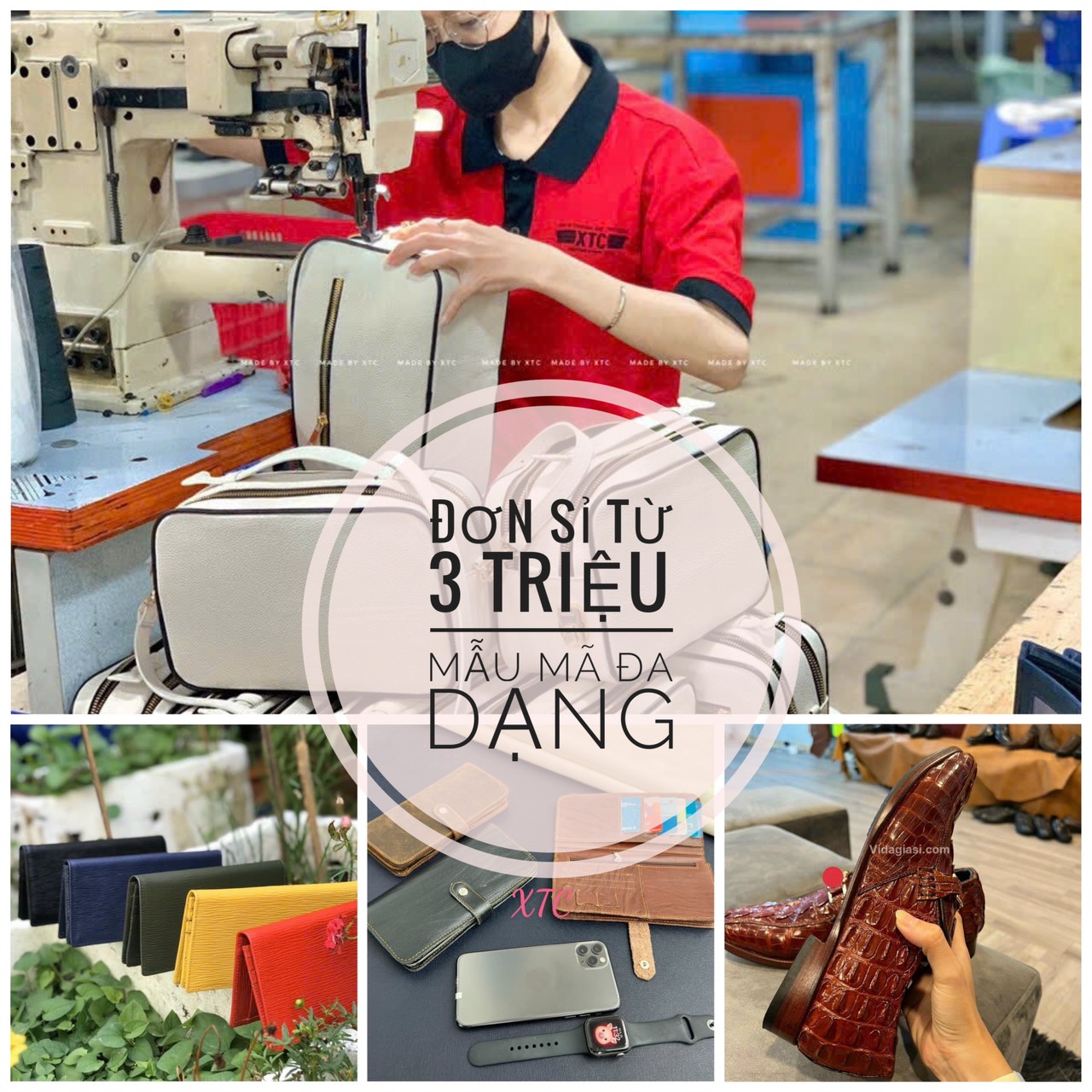 Tìm đối tác kinh doanh phụ kiện đồ da thật