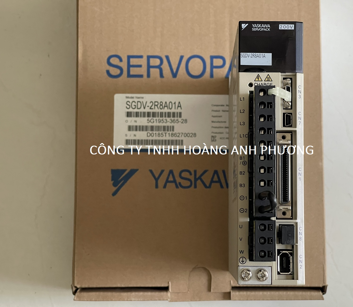 Servopack 400W Yaskawa | SGDV-2R8A01A | Nhận báo giá ngay