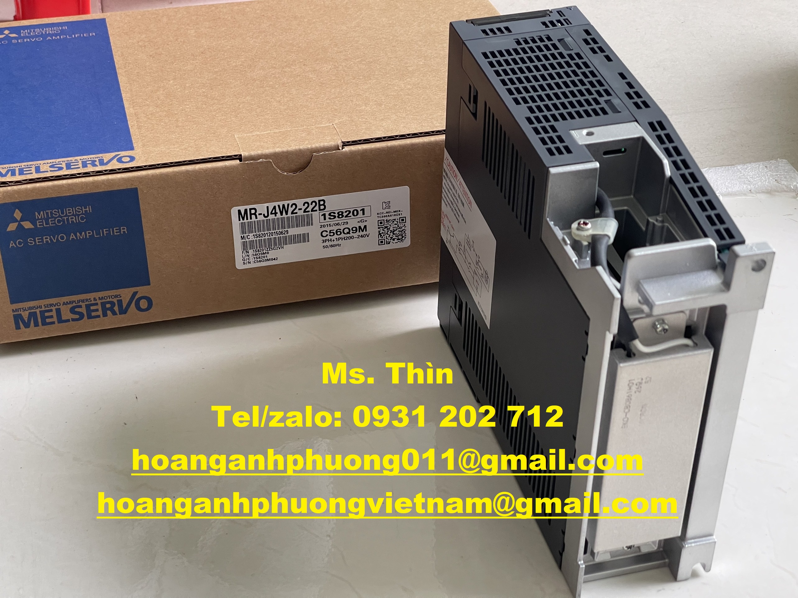 Bộ điều khiển MR-J4W2-22B | Mitsubishi | giá tốt | chính hãng