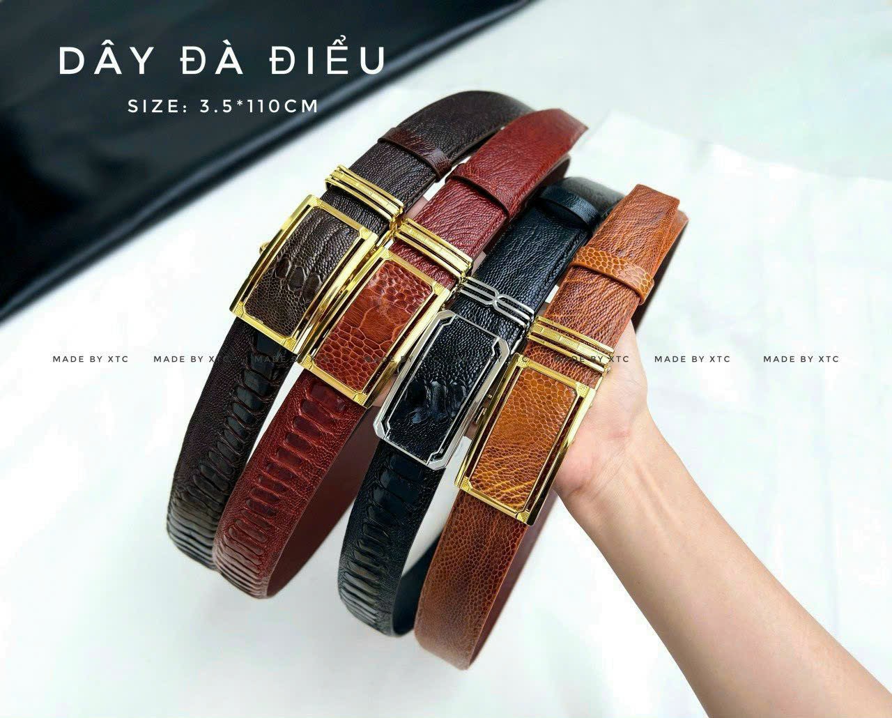 xưởng chuyên sản xuất thắt lưng da TPHCM