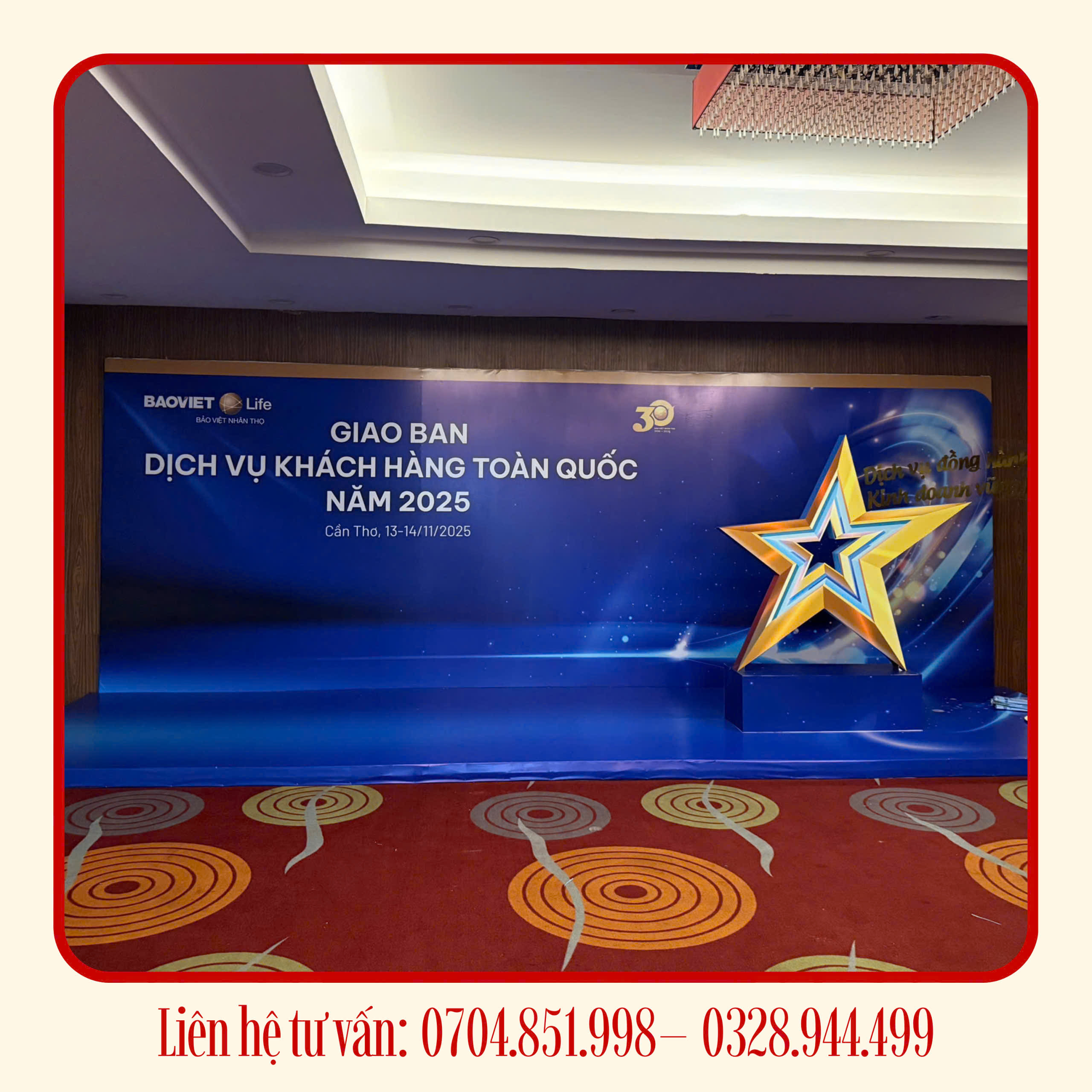 thiết kế in ấn thi công quảng cáo sự kiện