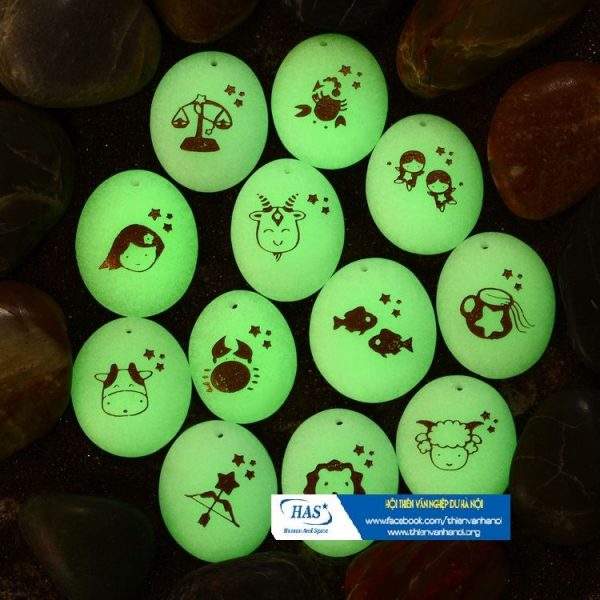 Đá phát sáng 12 cung Hoàng Đạo