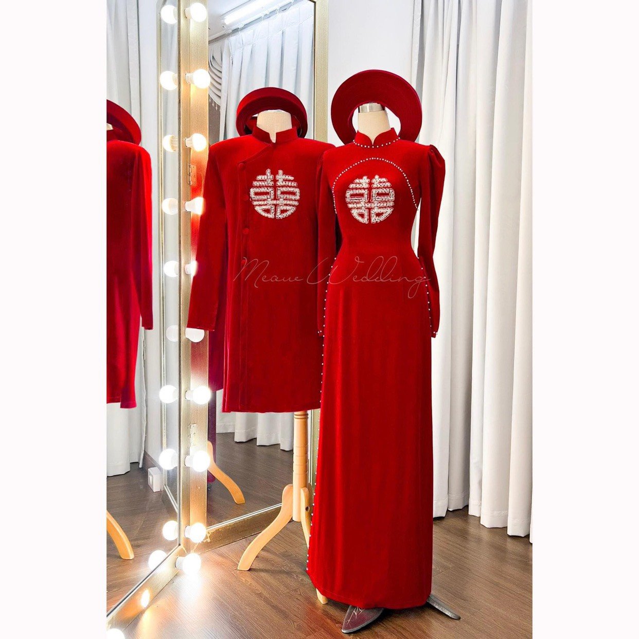 4.4 Áo dài cưới chỉ từ 800k - Bigsize Tròn Xinh