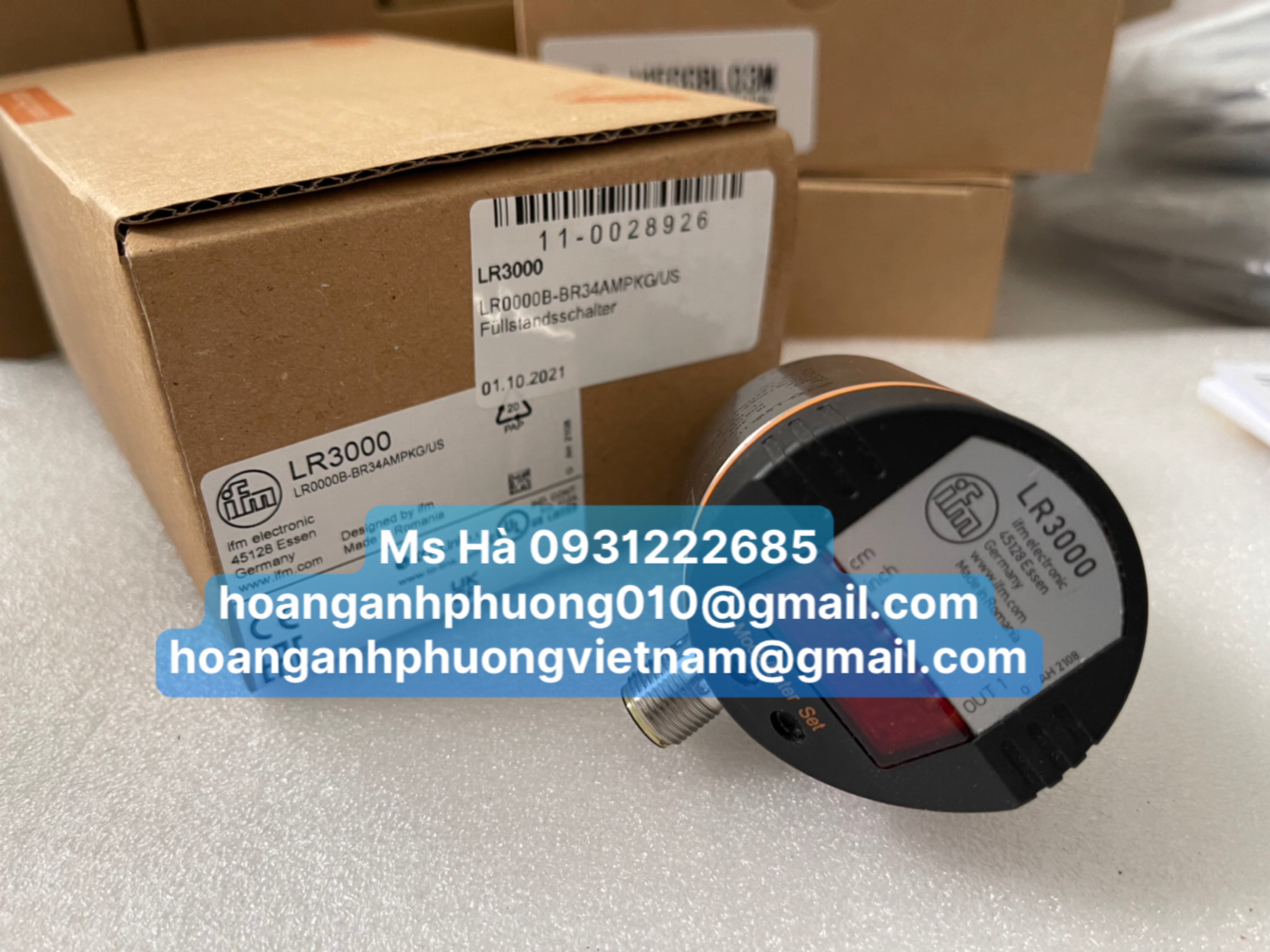 Cảm biến có độ bền cao LR3000 hãng IFM giá rẻ hiện nay