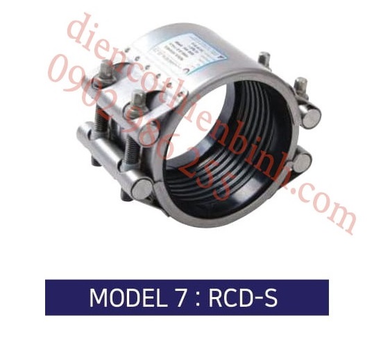 Khớp nối ống nhanh inox hai khóa RCD-S nhập khẩu