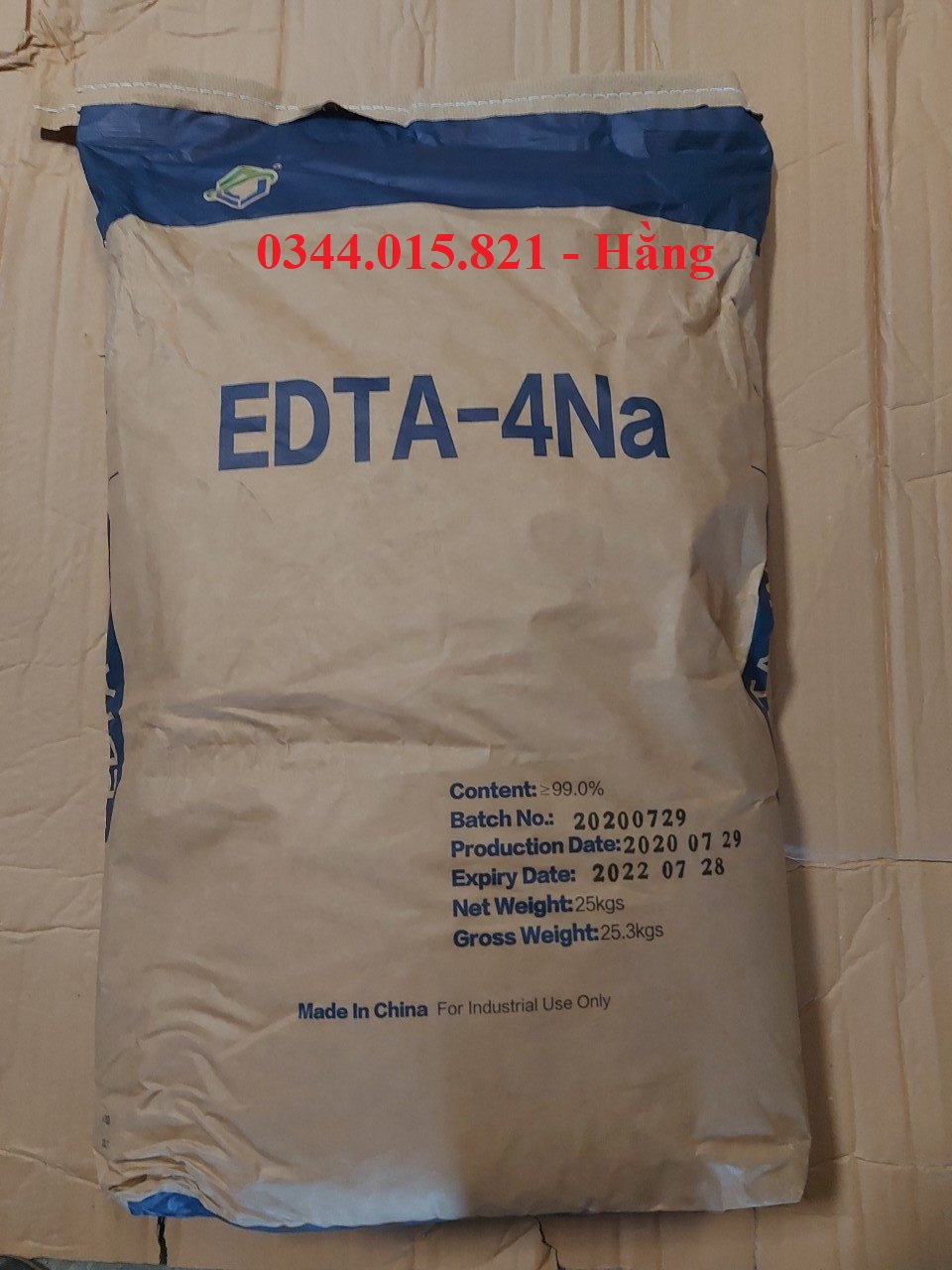 Edta 4Na Trung Quốc, Edta 4 muối khử phèn, kim loại nặng trong ao nuôi