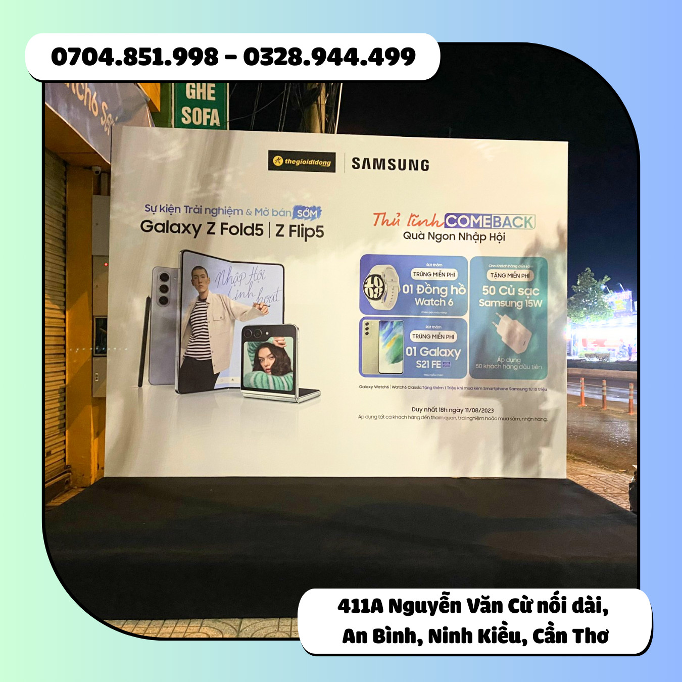 in ấn thi công backdrop tại cần thơ