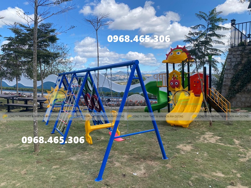 Cầu trượt trẻ em cho quán cafe, nhà hàng