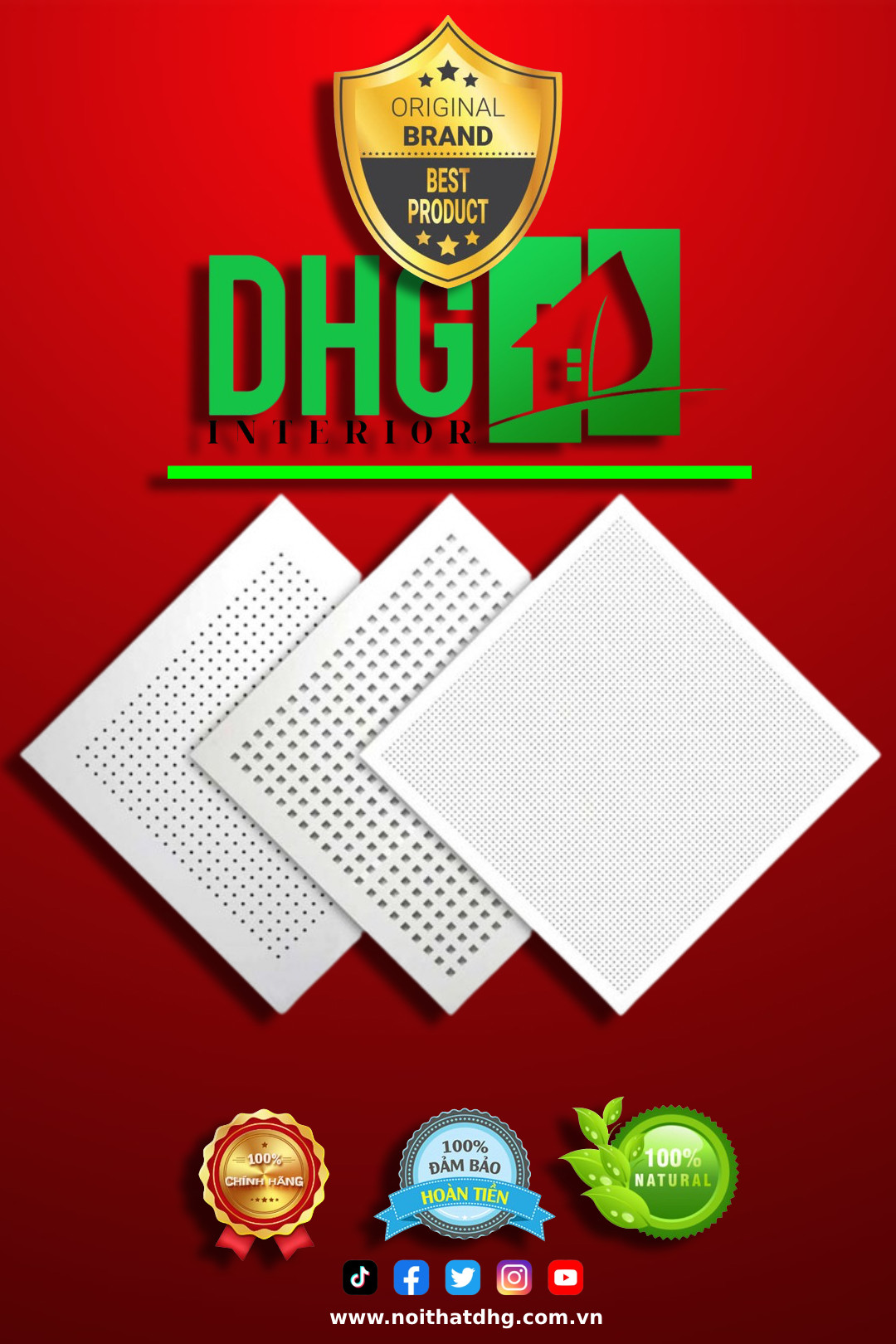 Thạch Cao Tiêu Âm - Nội Thất DHG