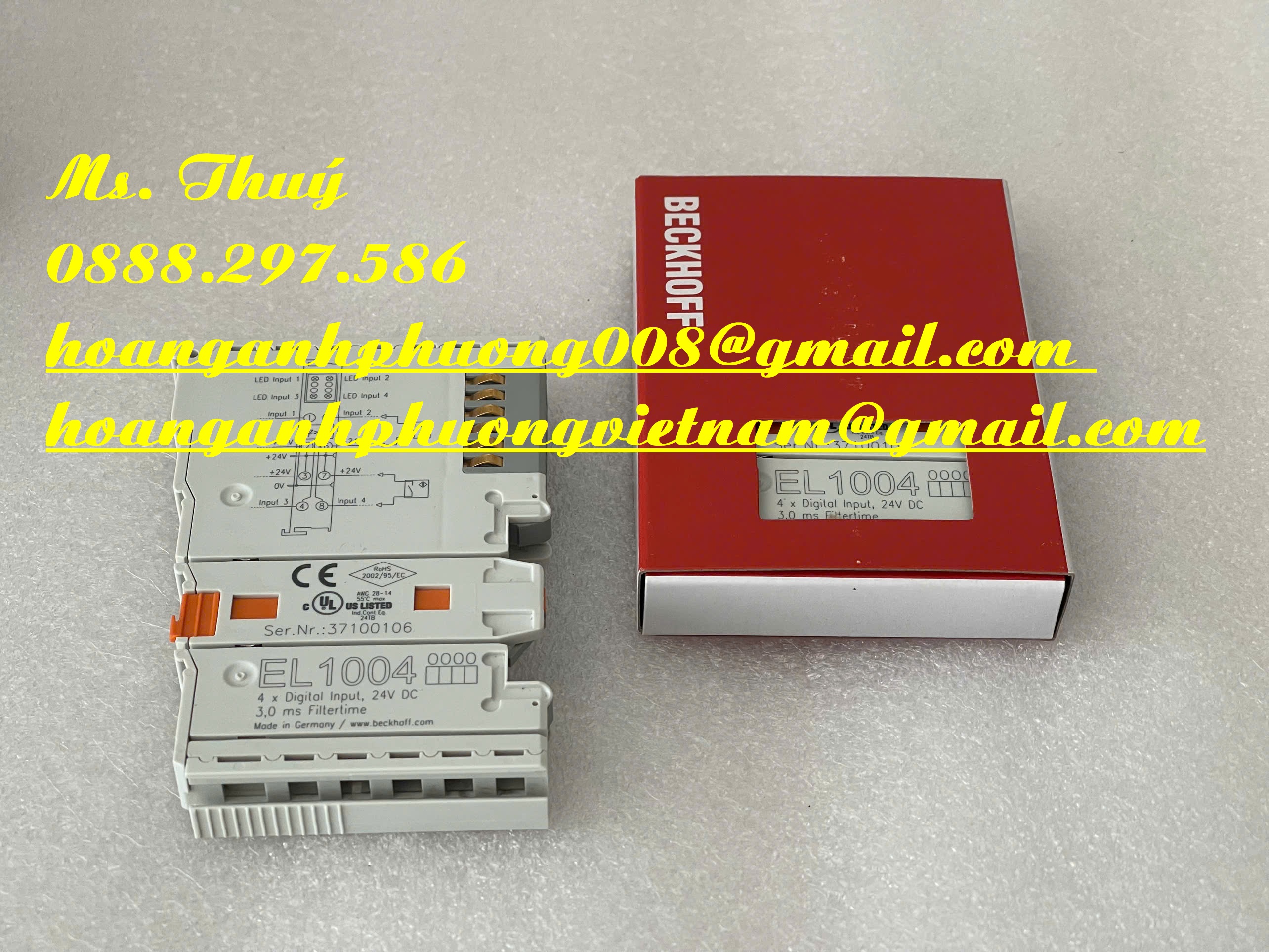 Beckhoff EL1004 - Module chính hãng nhập khầu từ Đức