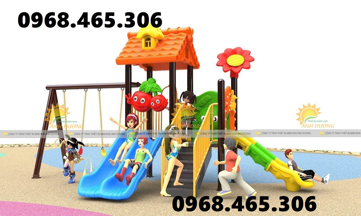 Cầu trượt liên hoàn ngoài trời, bộ liên hoàn cầu trượt trẻ em