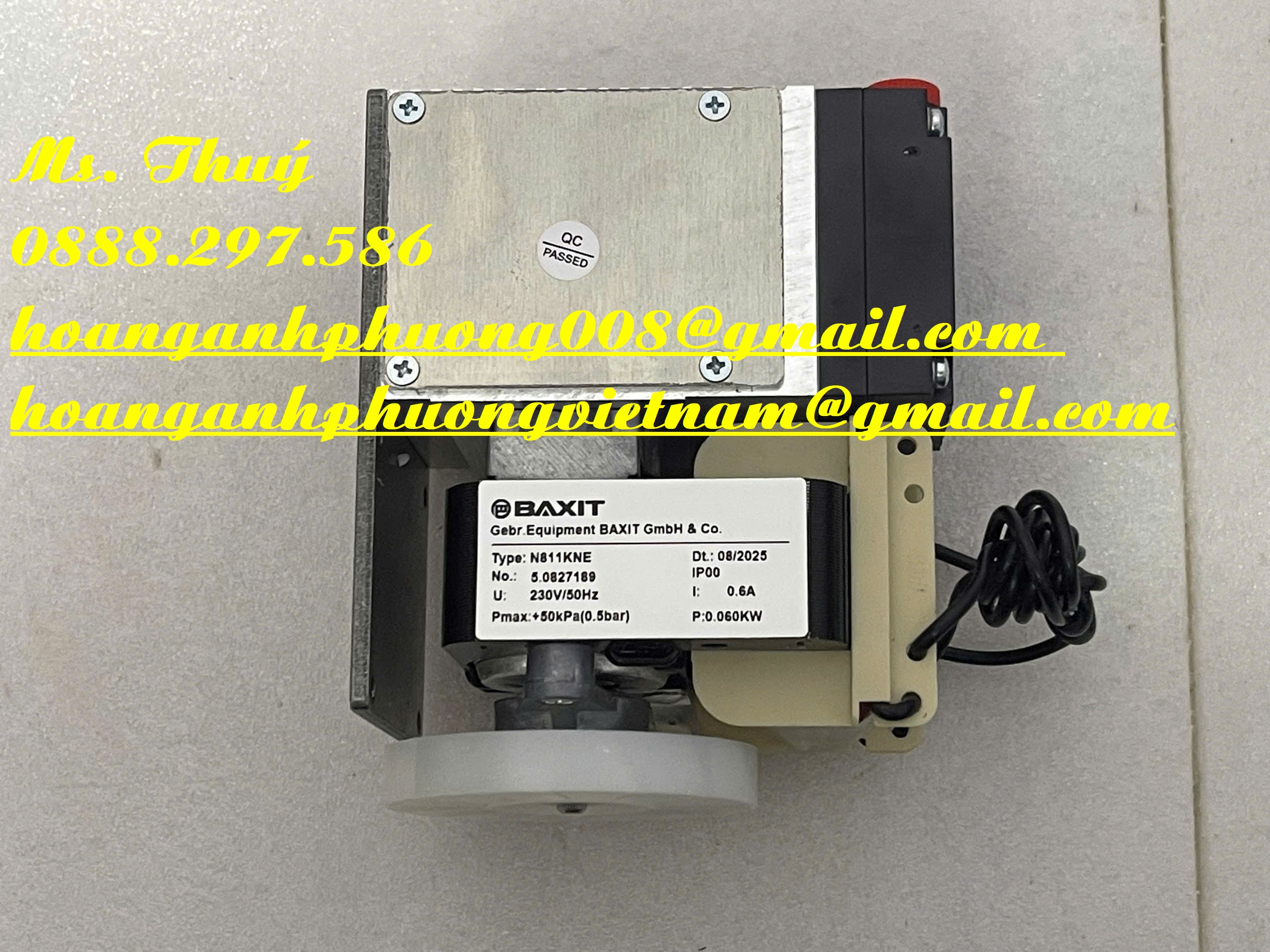 BAXIT N811KNE - Bơm nhập khẩu chính hãng, giá tốt toàn quốc