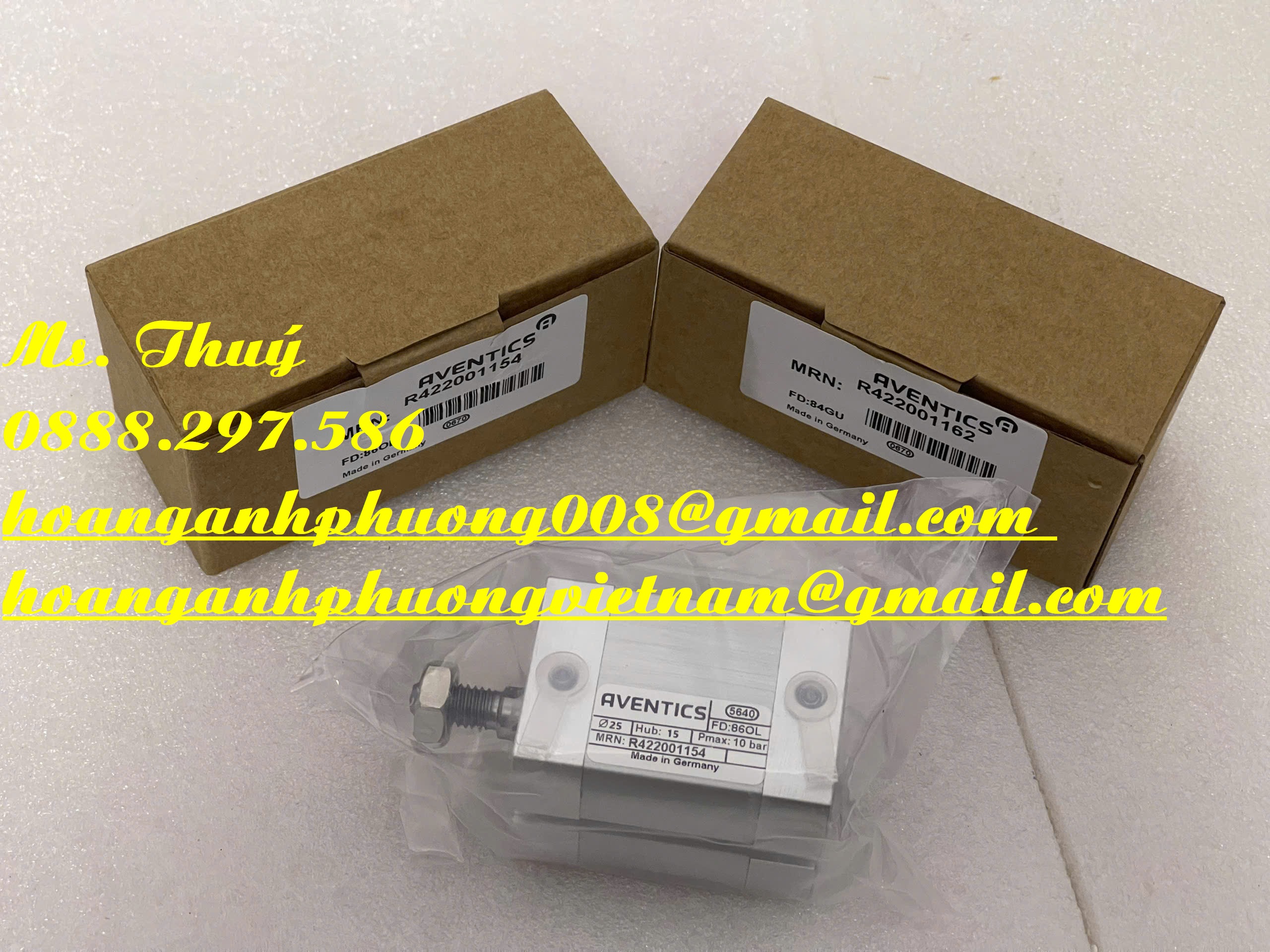 Aventics chính hãng - Xi lanh R422001154 - Bình Dương