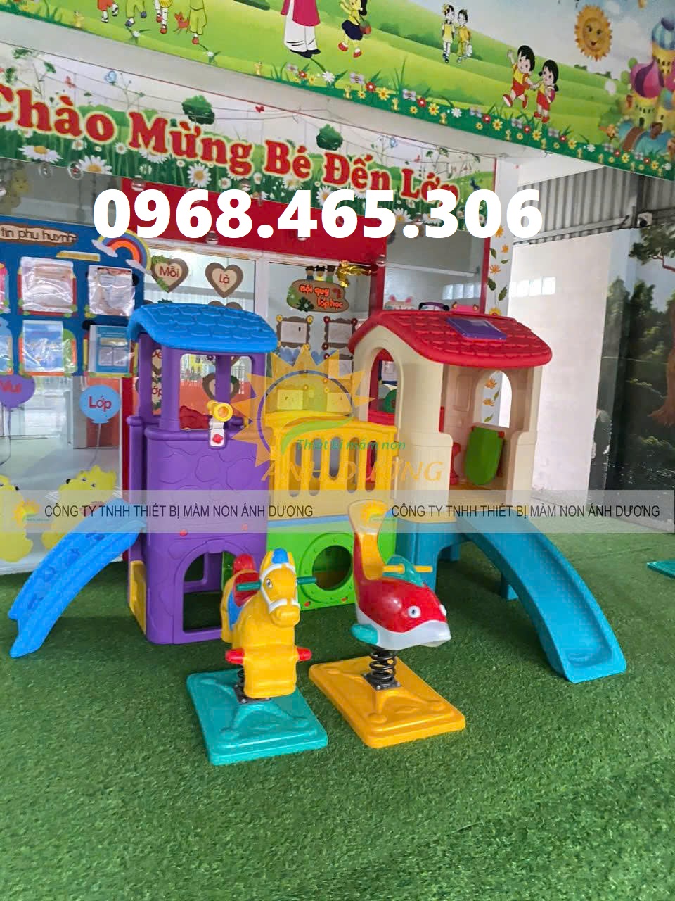 Thú nhún lò xo con ngựa con gà, con vật nhún lò xo trẻ em