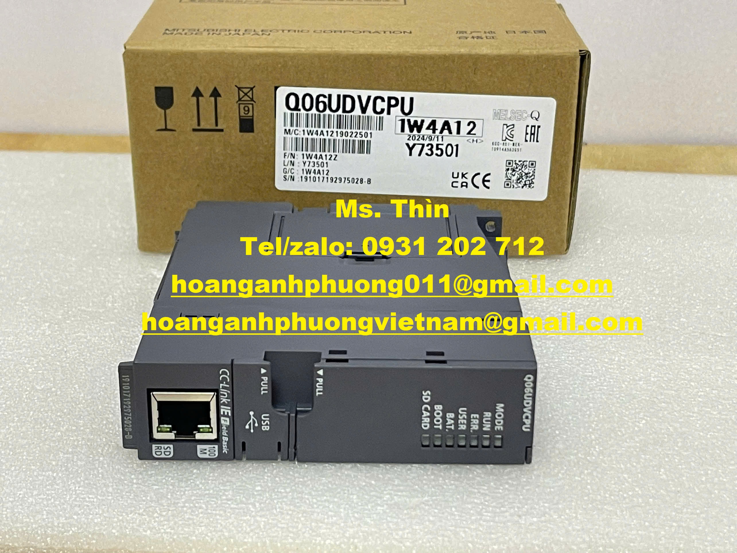 Mitsubishi Q06UDVCPU - Hàng nhập khẩu giá siêu tốt