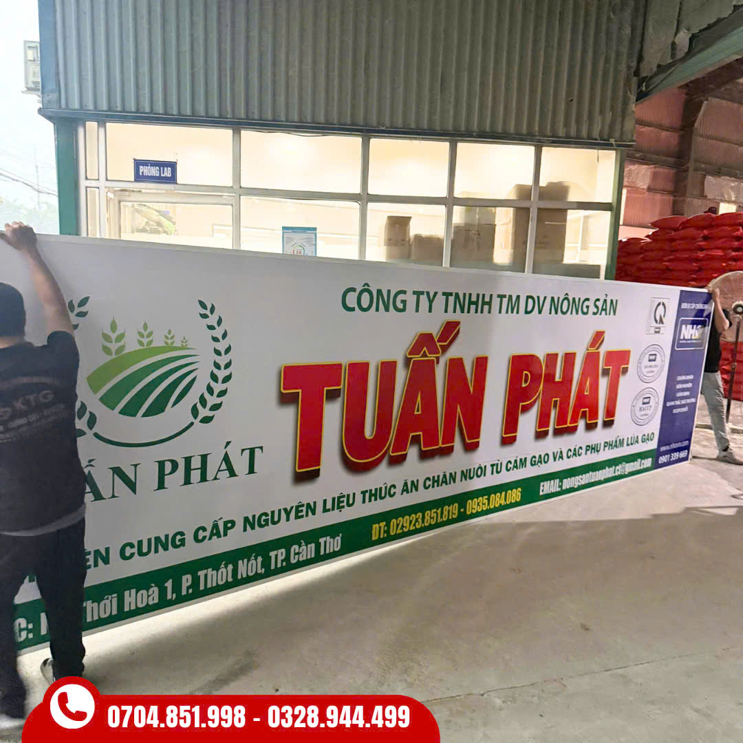 thiết kế in ấn thi công quảng cáo sự kiện bảng hiệu quảng cáo