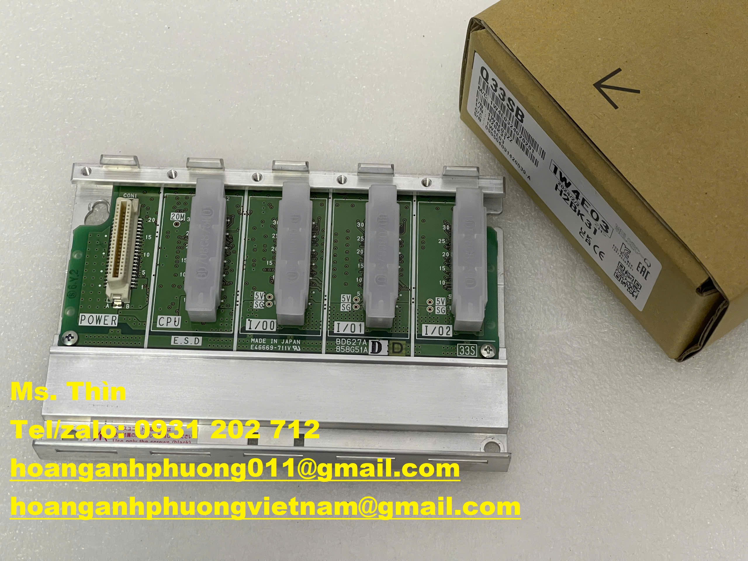 New 100% - Đế PLC Q33SB - Mitsubishi giá tốt