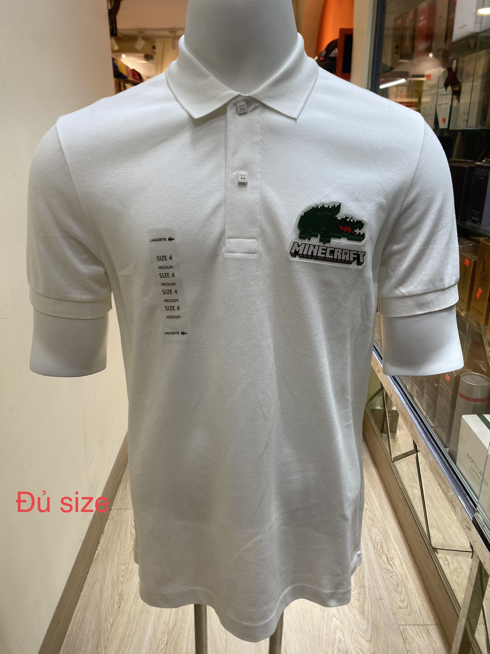 Áo polo cá sấu Lacoste chính hãng nhập Mỹ