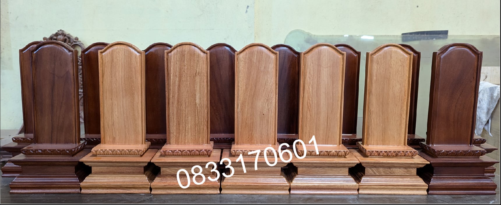 Cửa hàng bán bài vị thờ bằng gỗ tại Tp.HCM