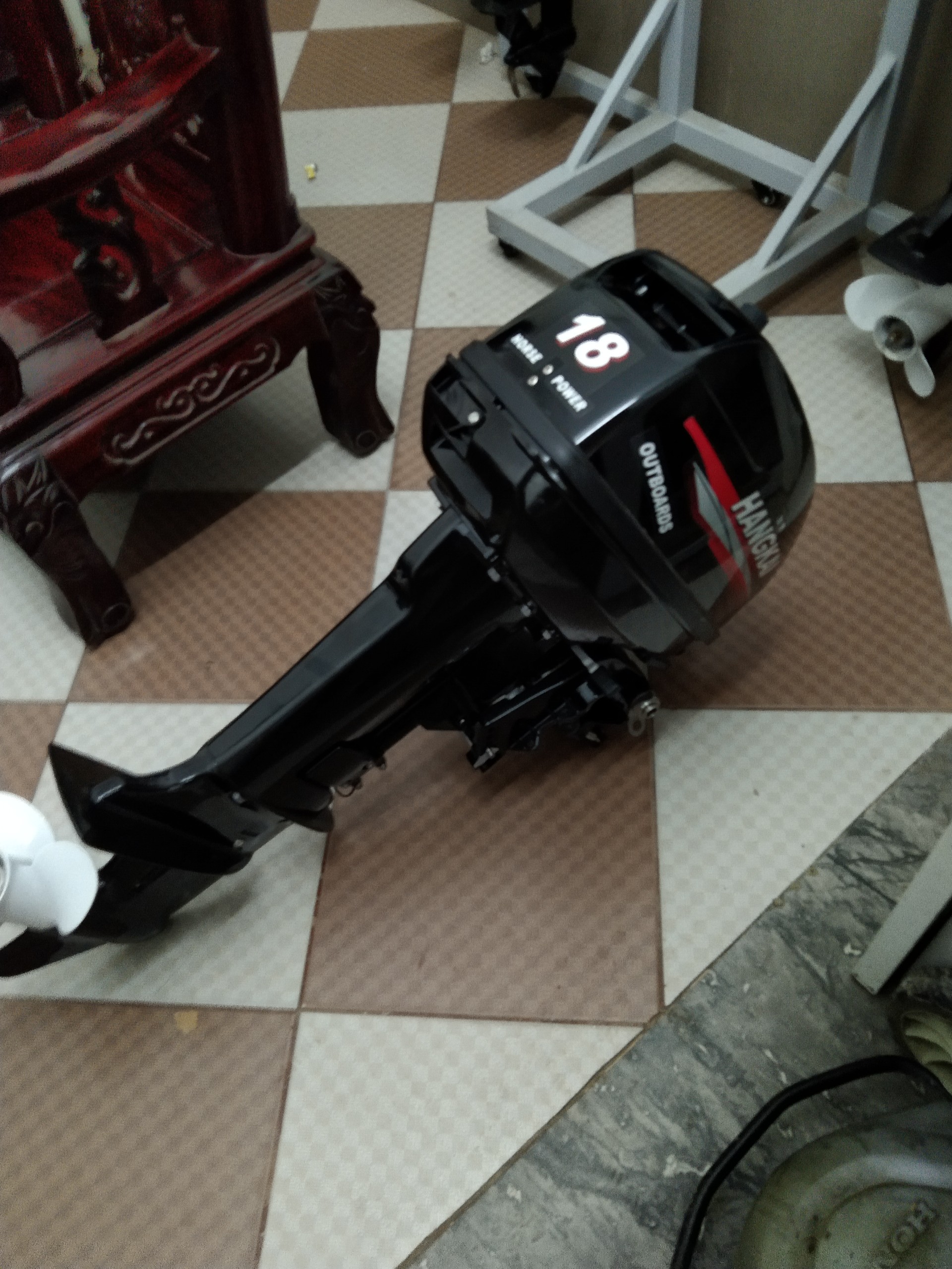 Máy chạy thuyền Hangkai 18HP-2 Stroke