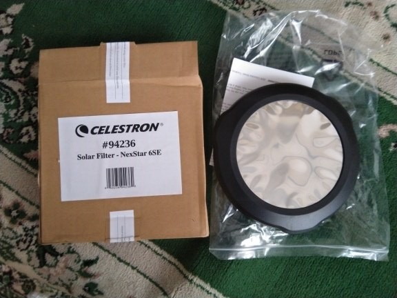 Film lọc mặt trời cho kính Celestron Nexstar 6SE