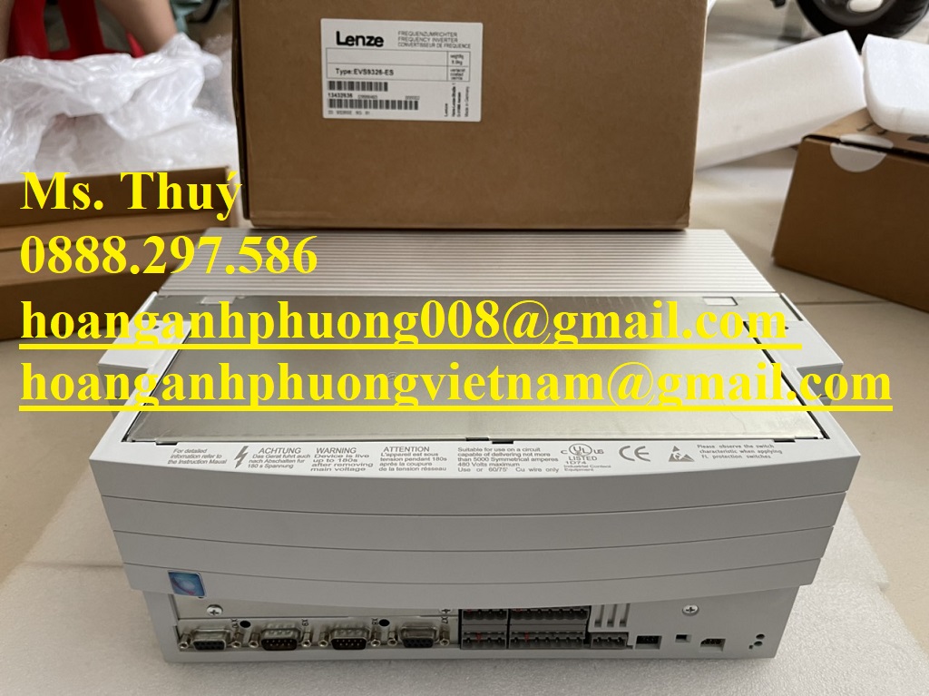 Chính hãng - Biến tần Lenze EVS9326-ES - BH 12 tháng