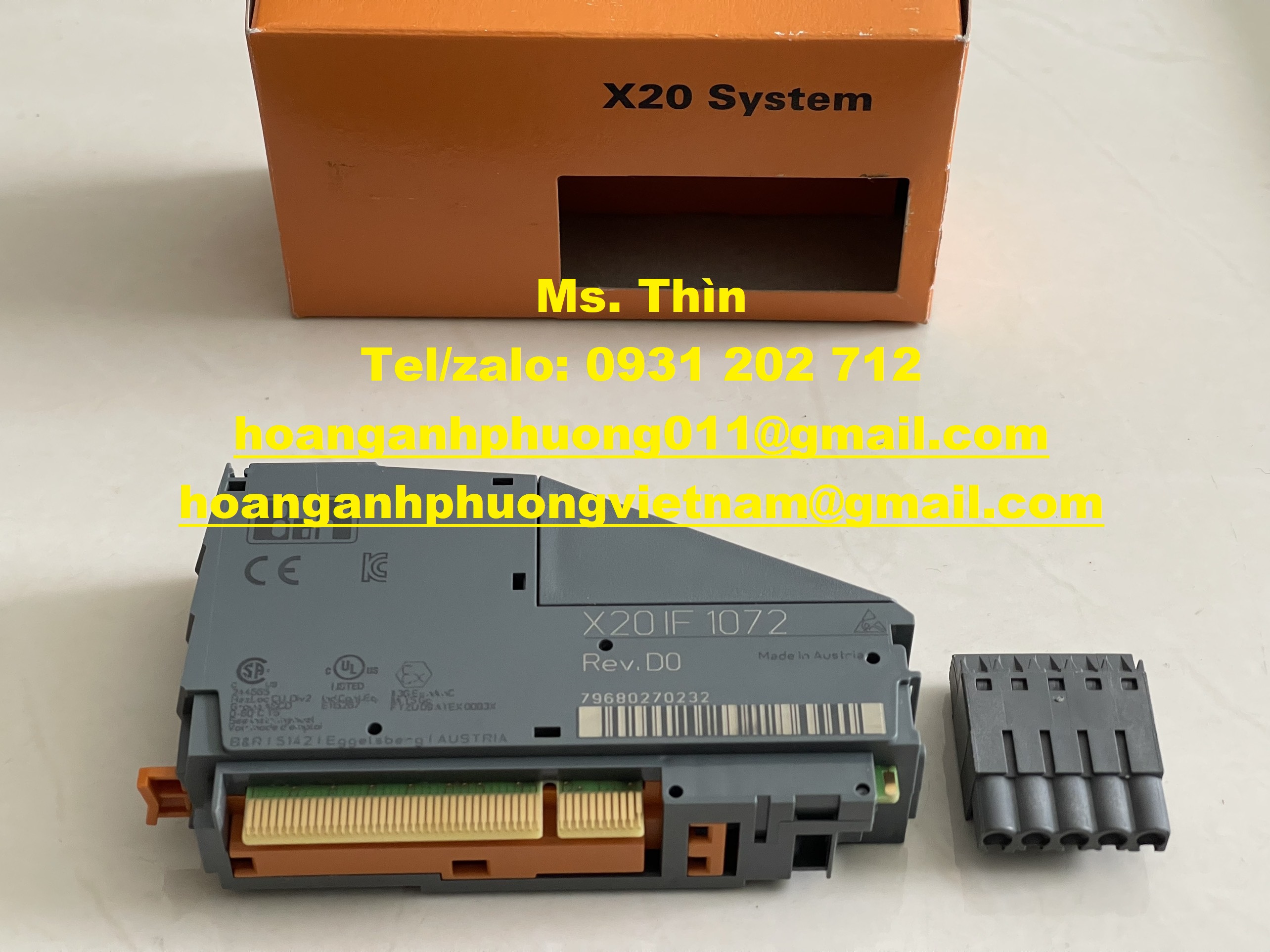 Mô đun X20IF 1072 | hãng B&R | hàng nhập chính hãng | new 100%