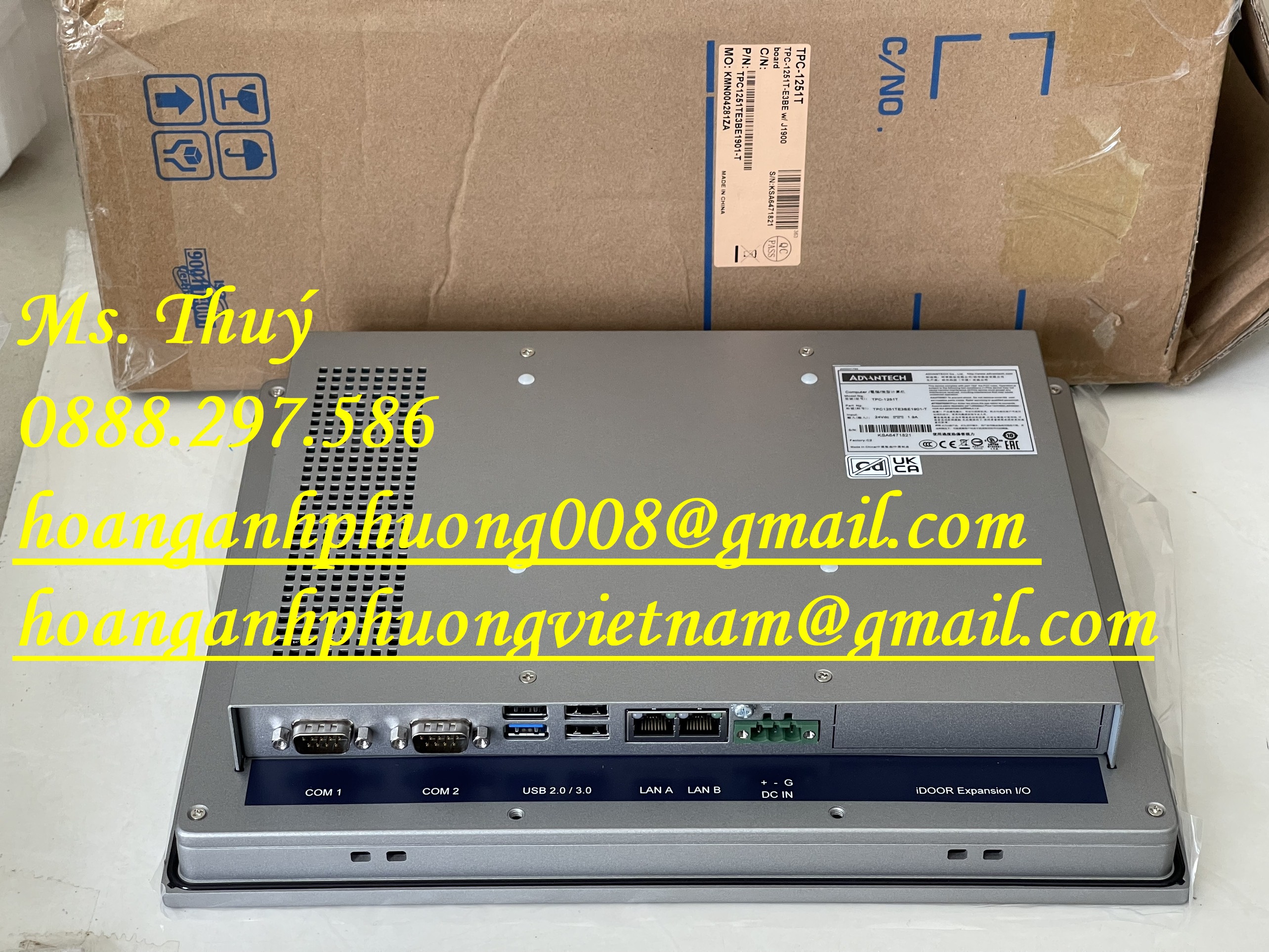 Máy tính giá tốt - Advantech TPC-1251T-E3BE - New
