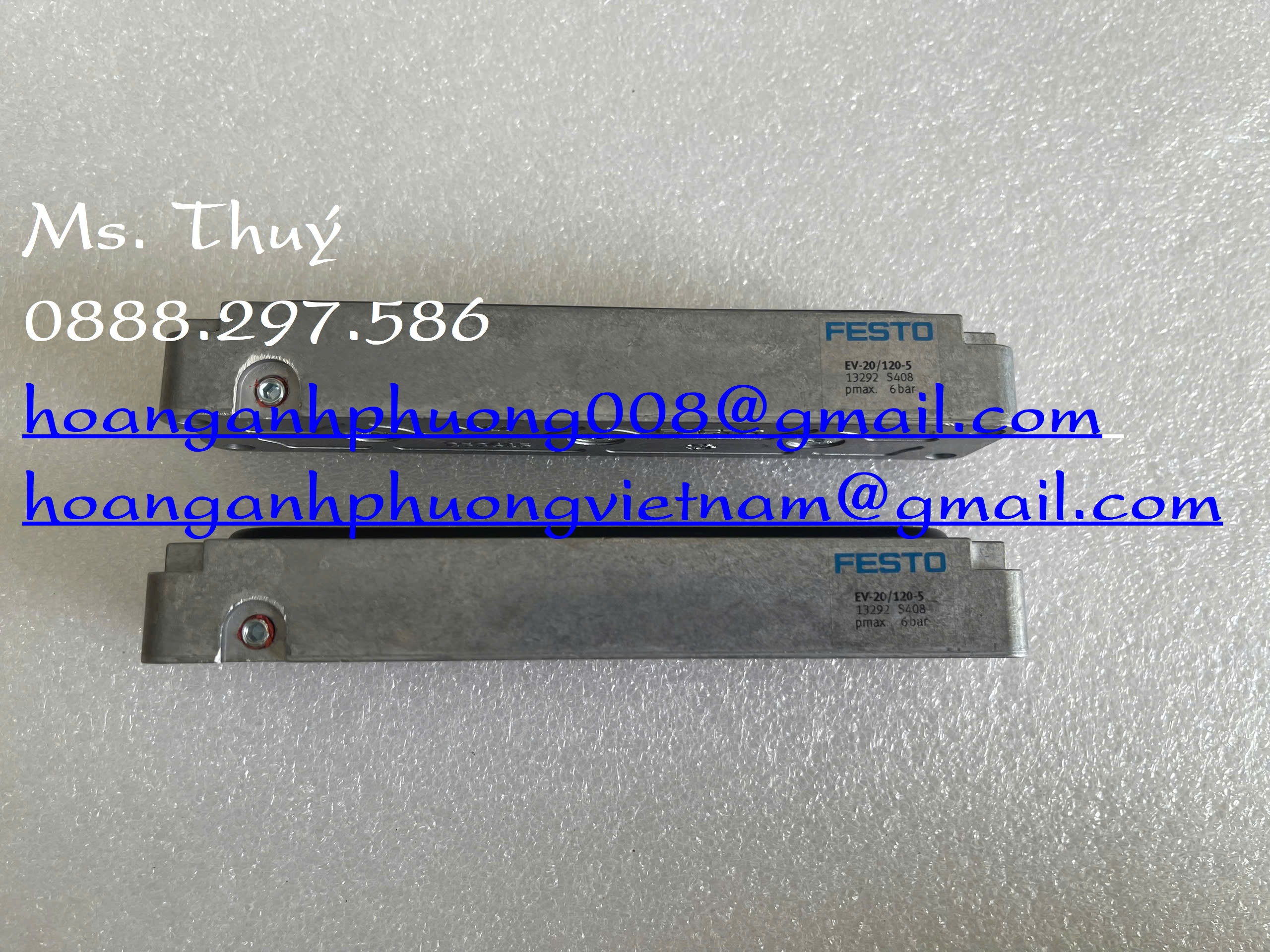 Xi lanh kẹp Festo EV-20/120-5 - Hàng nhập chính hãng