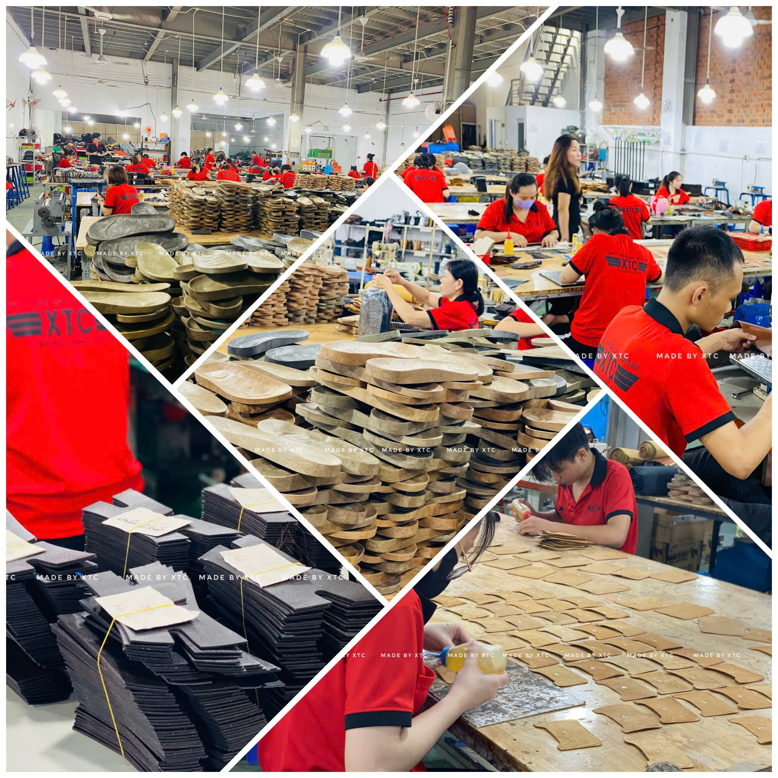 Xưởng chuyên sản xuất hàng ví, thắt lưng xuất khẩu