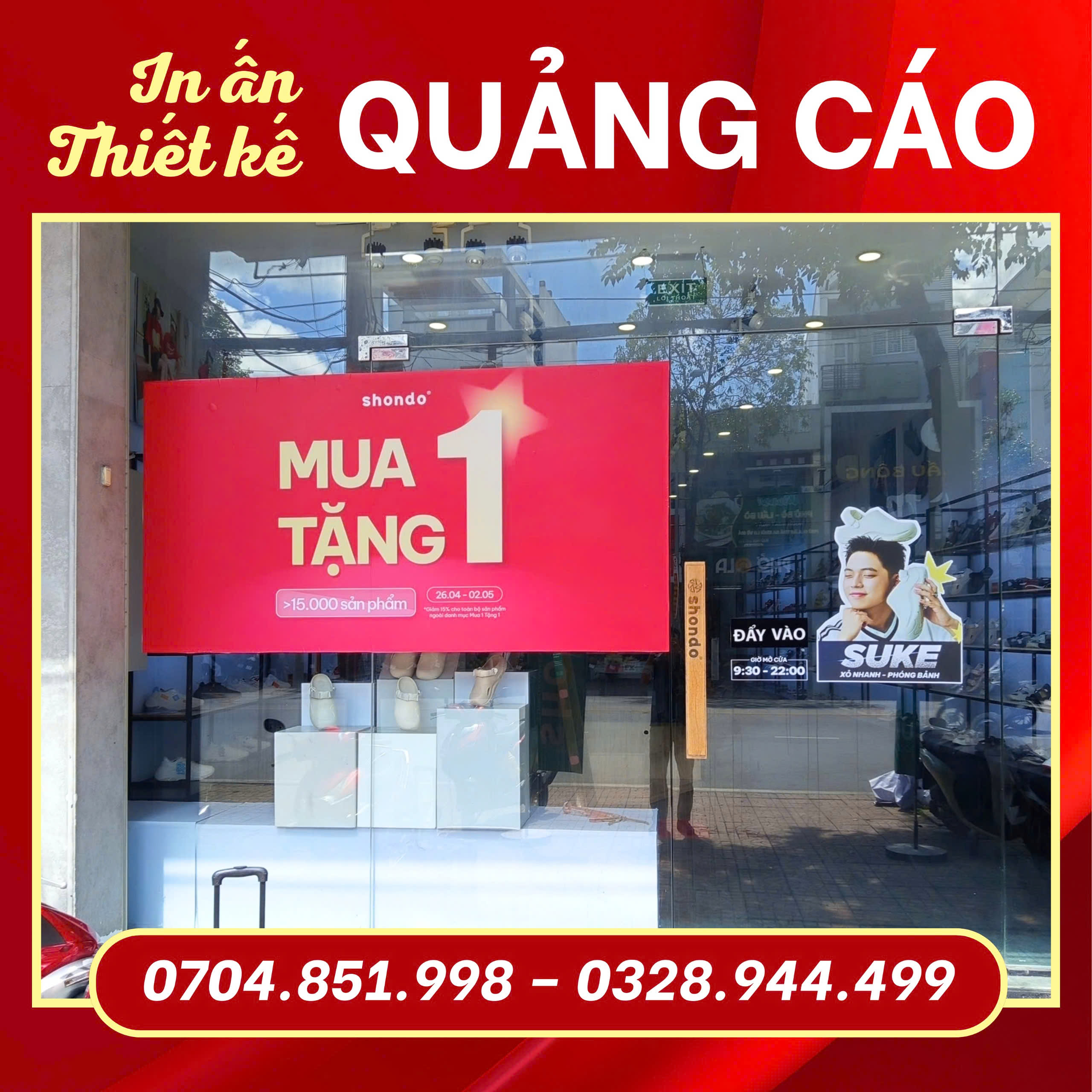thiết kế in ấn thi công quảng cáo sự kiện