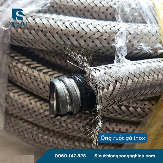 ỐNG RUỘT GÀ INOX CHỊU VA ĐẬP BẢO VỆ AN TOÀN DÂY ĐIỆN/CÁP