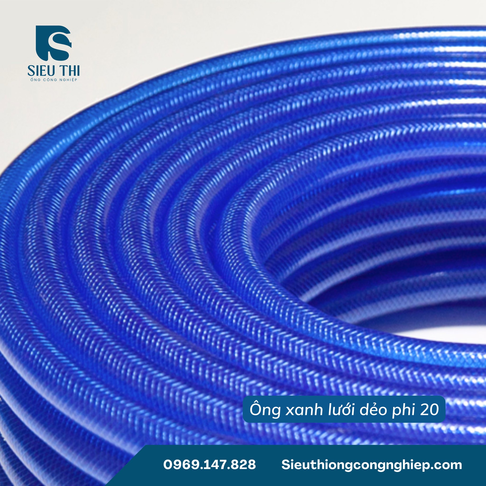 ỐNG XANH LƯỚI DẺO PHI 20SẴN HÀNG TẠI HÀ NỘI