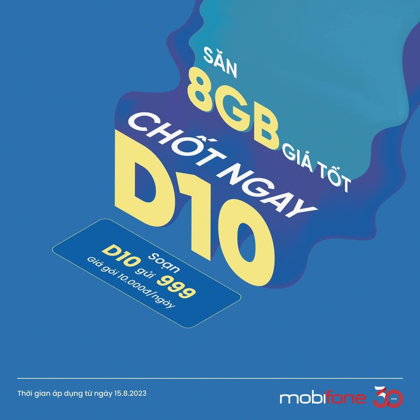 Vi vu chơi tết - Không lo hết mạng: Đăng ký ngay D10 của MobiFone