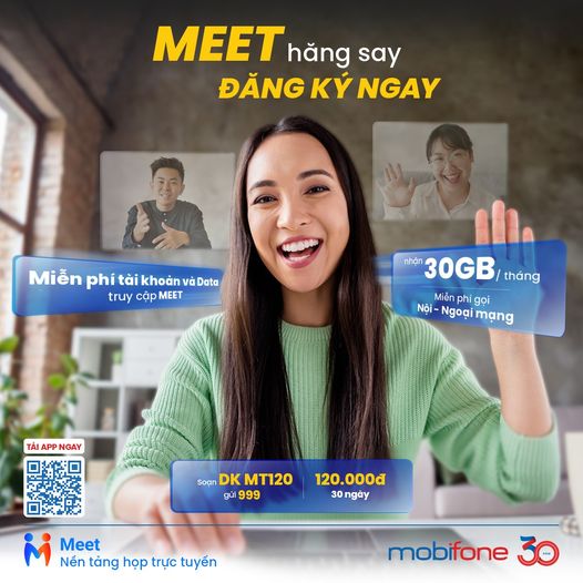 Họp trực tuyến, học online chọn ngay MEET - Nền tảng Họp trực tuyến thế hệ mới