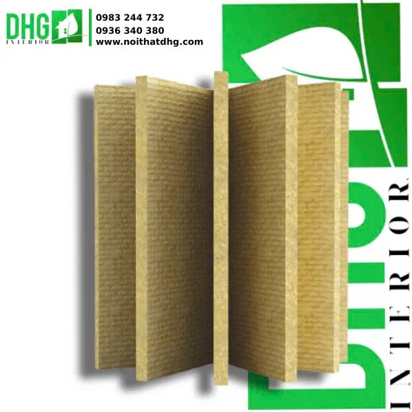 Bông Khoáng Rockwool | Cách Âm, Tiêu Âm, Chống Cháy