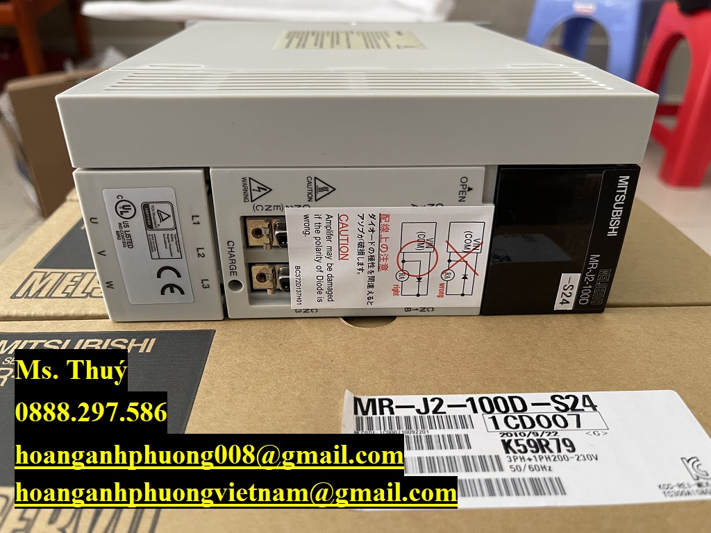 Mitsubishi MR-J2-100D-S24 - Bộ điều khiển Servo - Hàng nhập Hoàng Anh Phương cun