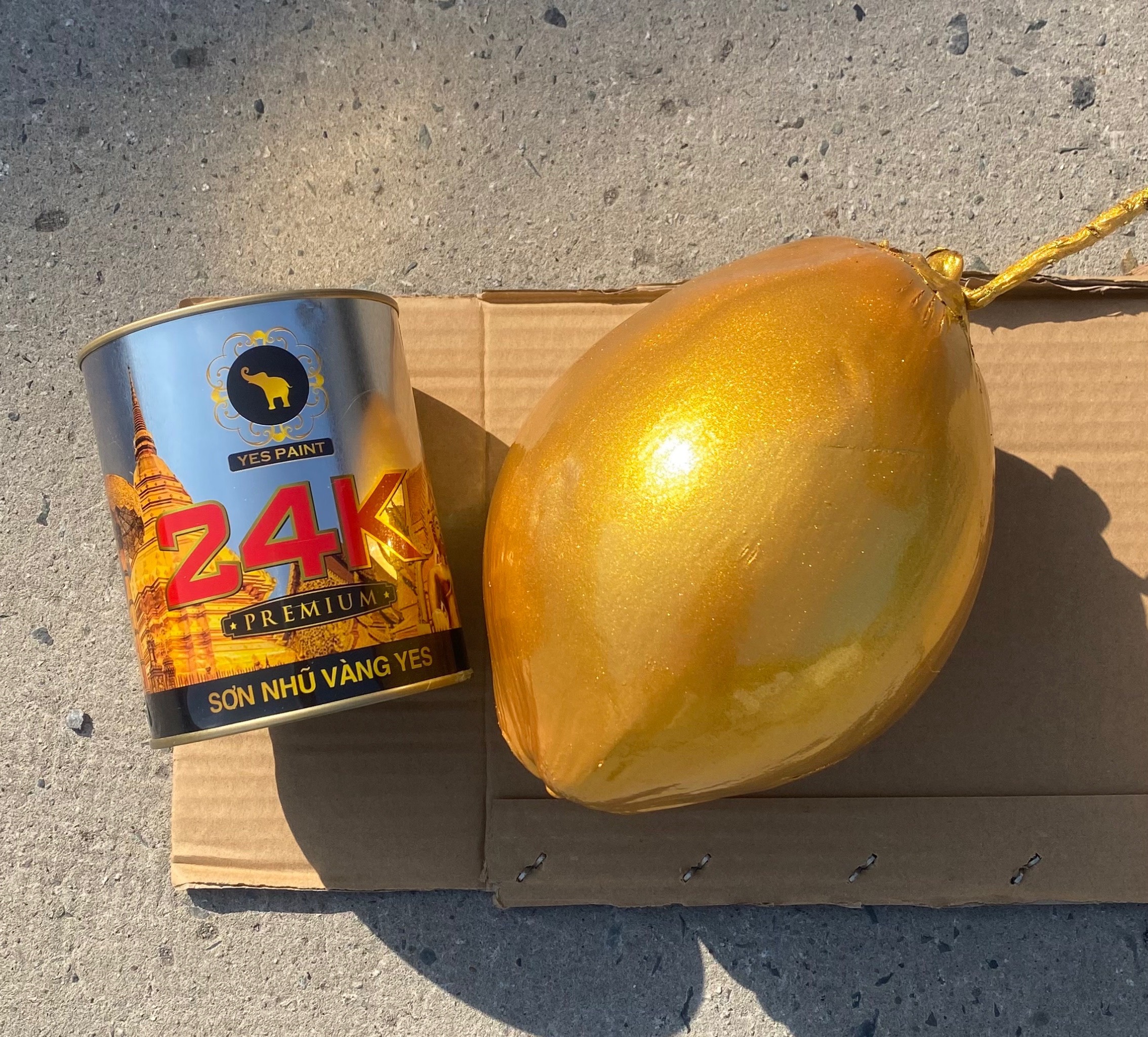 Sơn kẽm nhũ vàng Yes 24K